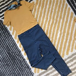 Babaton crop Cairo Gold T Shirt